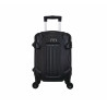 Valise Cabine 4 roues 45cm 4 roues "Robot"- Noir ABS - Trolley ADC