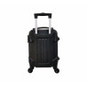 Valise Cabine 4 roues 45cm 4 roues "Robot"- Noir ABS - Trolley ADC