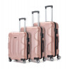 SET DE 3 VALISES 4 ROUES ABS - PALACE - SUPERFLY