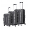 SET DE 3 VALISES 4 ROUES ABS - PALACE - SUPERFLY