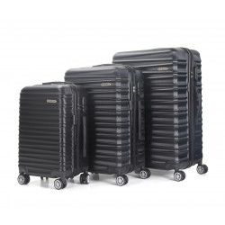 SET DE 3 VALISES 4 ROUES ABS - PALMA - SUPERFLY