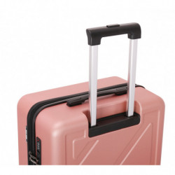 Valise Cabine 4 roues 55cm ABS - DOWNTOWN - DEELUXE