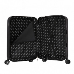 Valise Moyenne 4 roues 65cm rigide - FREE SOUL - DEELUXE