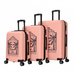 Set de 3 valises 4 roues...